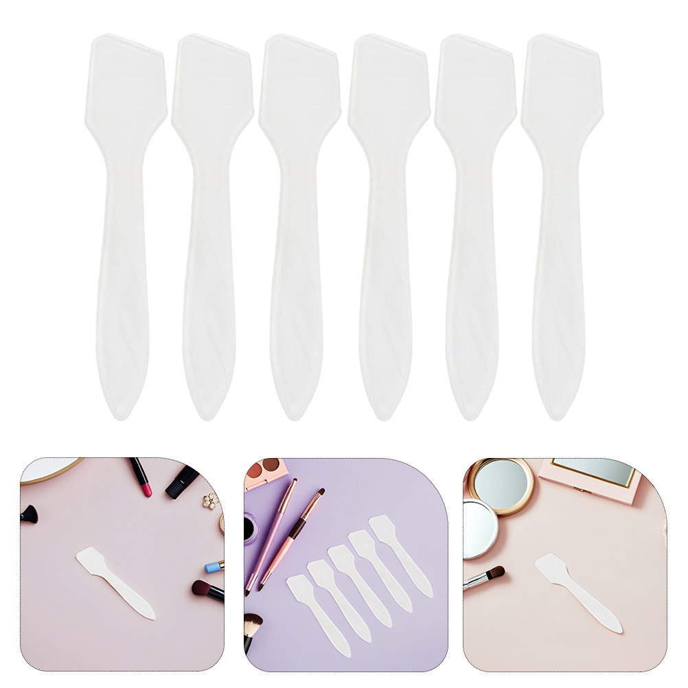Beauty Makeup Cream - 50 stuks make-upspatel, plastic schepje voor