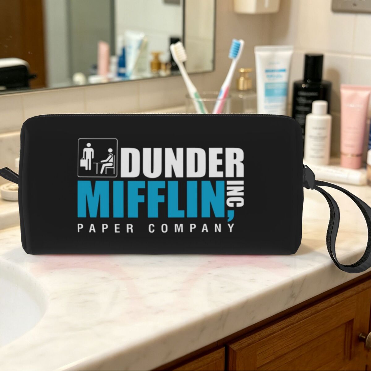Beauty Makeup Companies - Dunder Mifflin Paper Company Essentiële make-uptas