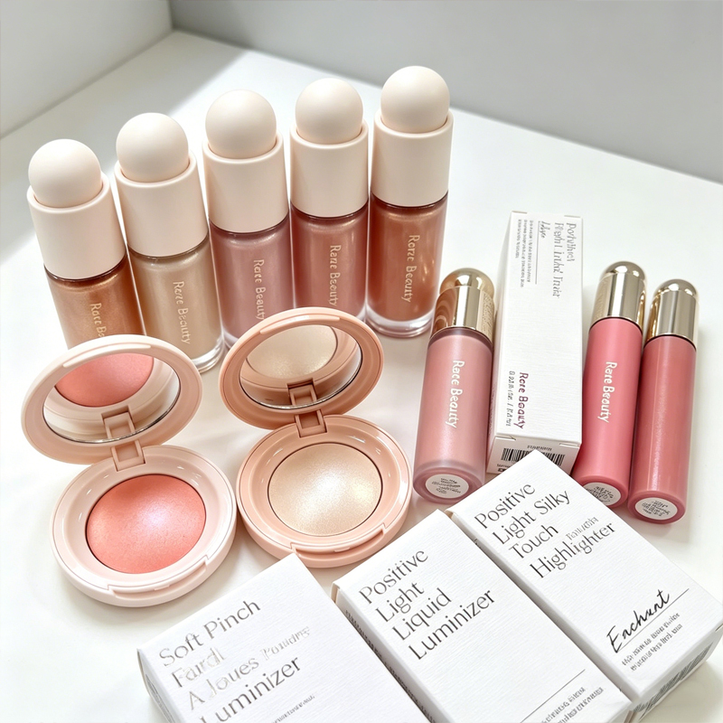 Zeldzame Beauty Powder Blush H - Rare Beauty Makeup Kit recensie en prijs