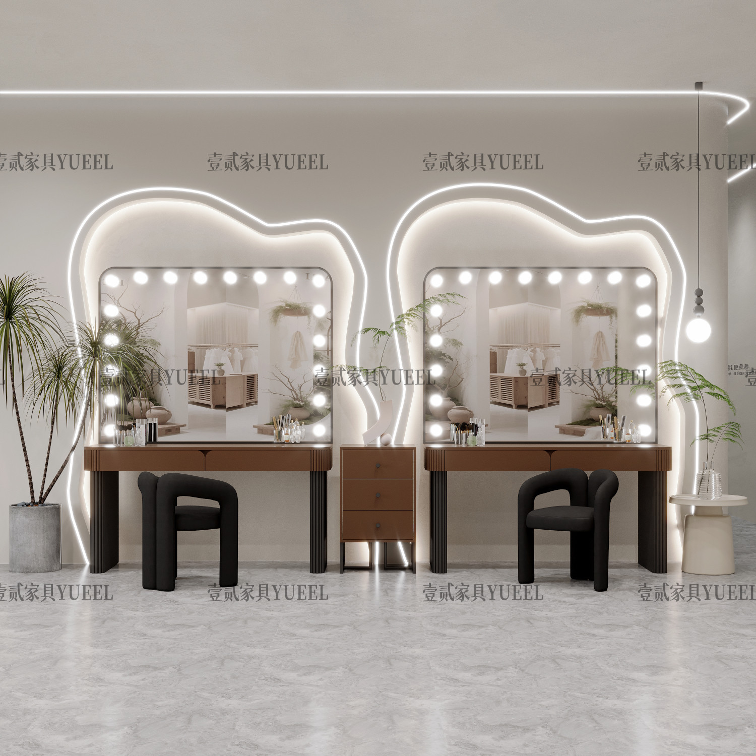 Make-uptafel met lamp, senior  - Beauty Makeup Bridal recensie en prijs