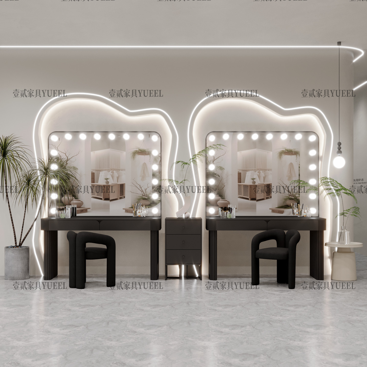 Make-uptafel met lamp, senior  - Beauty Makeup Bridal recensie en prijs