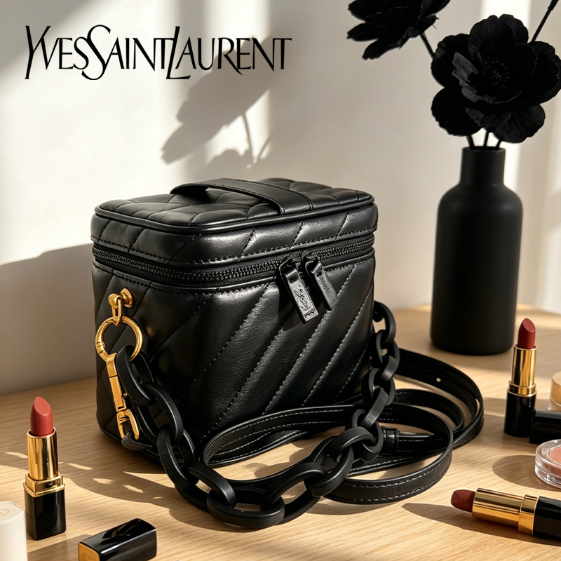 Yves Saint Laurent's tas Zwart - Ysl Beauty Makeup recensie en prijs