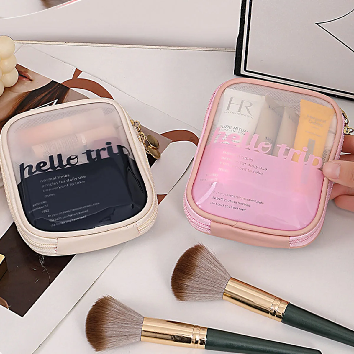 Transparante draagbare cosmeti - Beauty Makeup Lipstick recensie en prijs