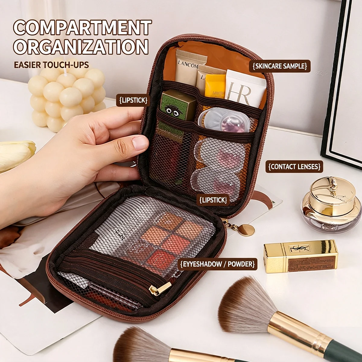 Transparante draagbare cosmeti - Beauty Makeup Lipstick recensie en prijs