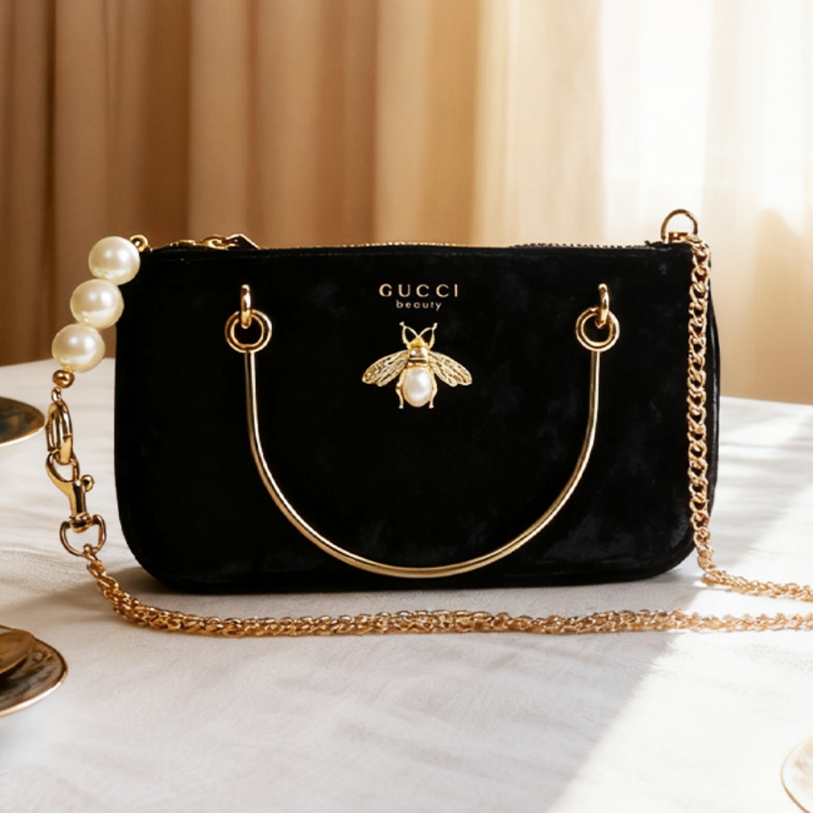 Gucci's tas voor dames, zwart  - Ysl Beauty Makeup recensie en prijs