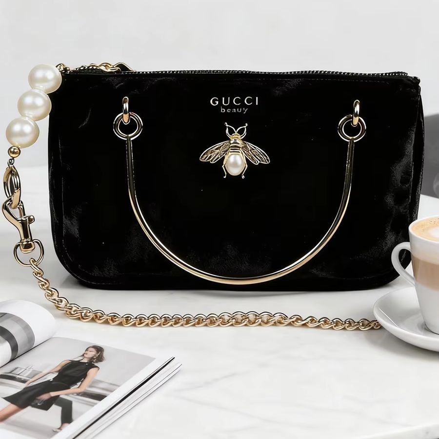 Gucci's tas voor dames, zwart  - Ysl Beauty Makeup recensie en prijs