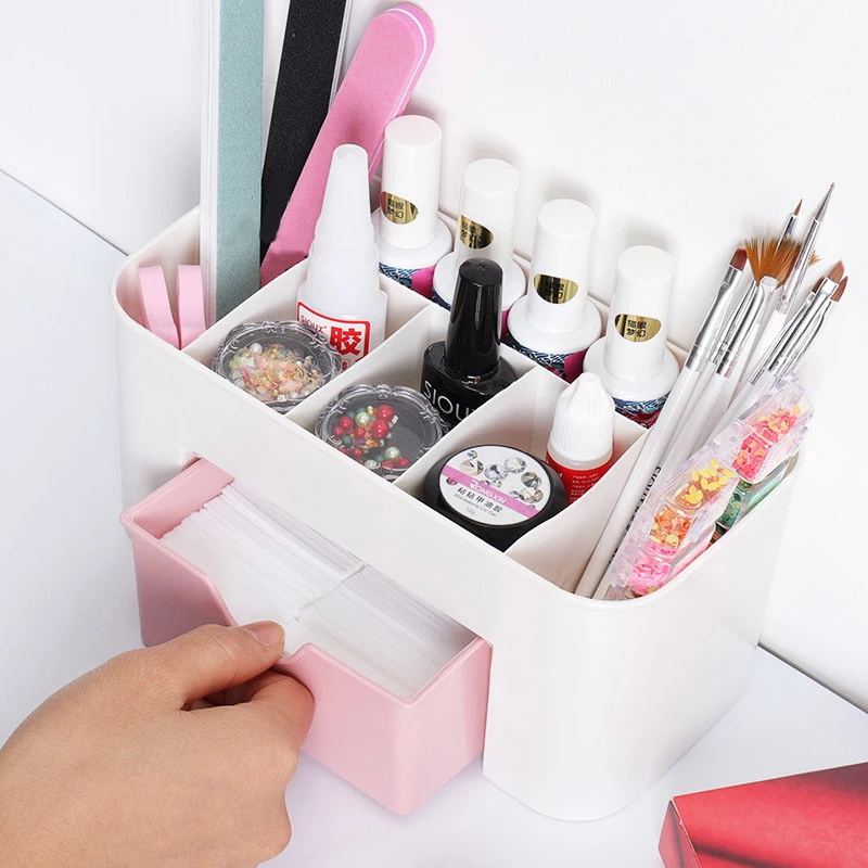 Nail Art Organizer Desktop Lad - Beauty Makeup Lipstick recensie en prijs