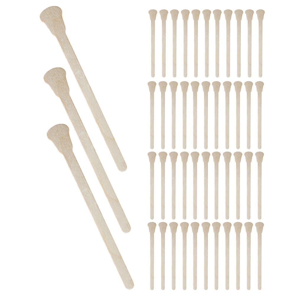 100 stuks stevige houten waxst - Beauty Makeup Lipstick recensie en prijs